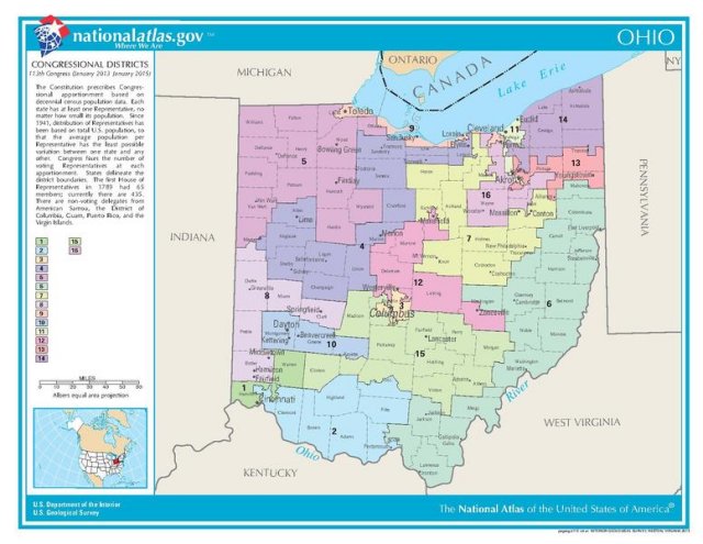 ACLU sues Ohio for partisan gerrymandering