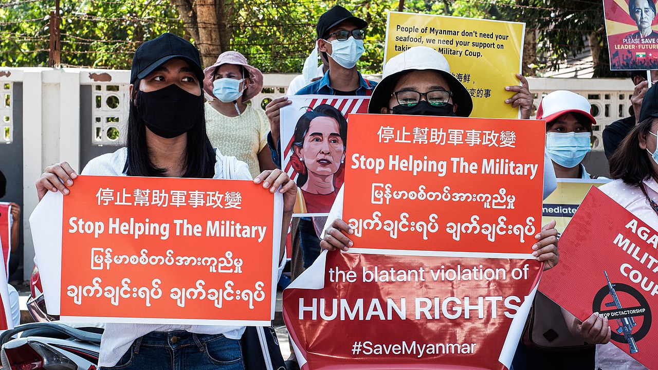 Myanmar dispatch: two years after the military coup, Myanmar people stage a &#8216;silent strike&#8217;