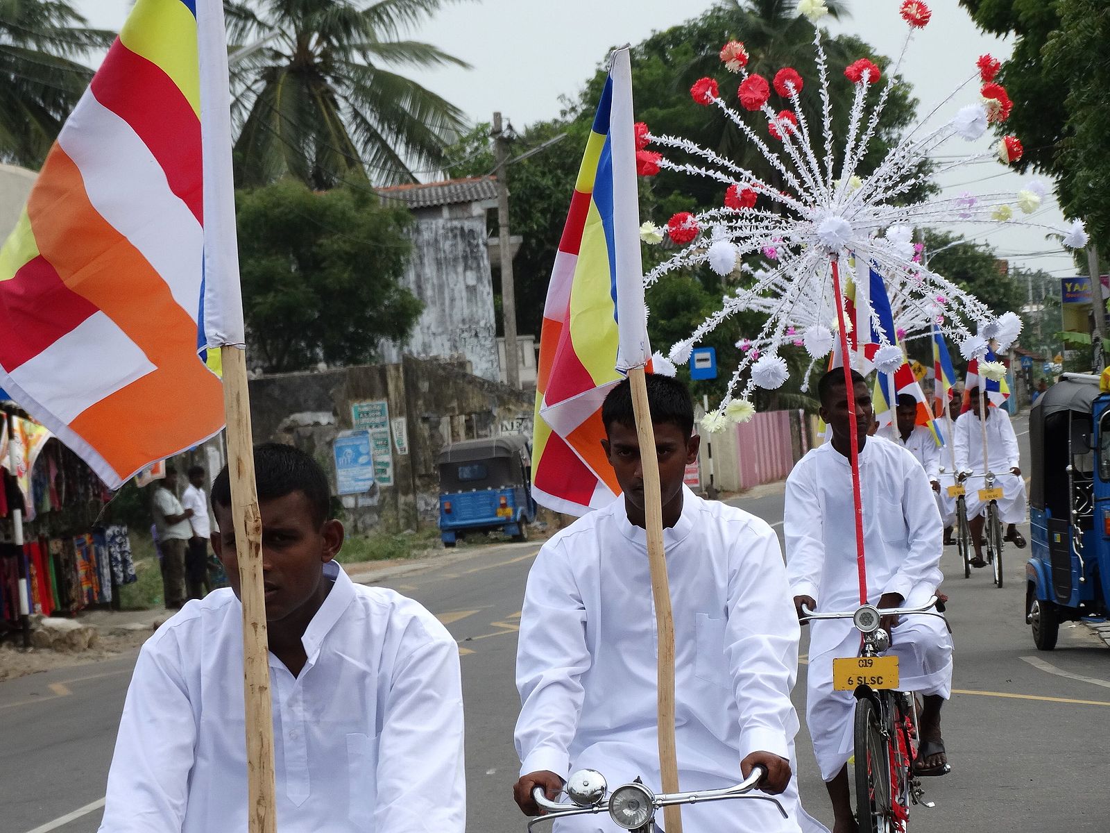 Sri Lanka government briefly lifts curfew for Buddhist holiday