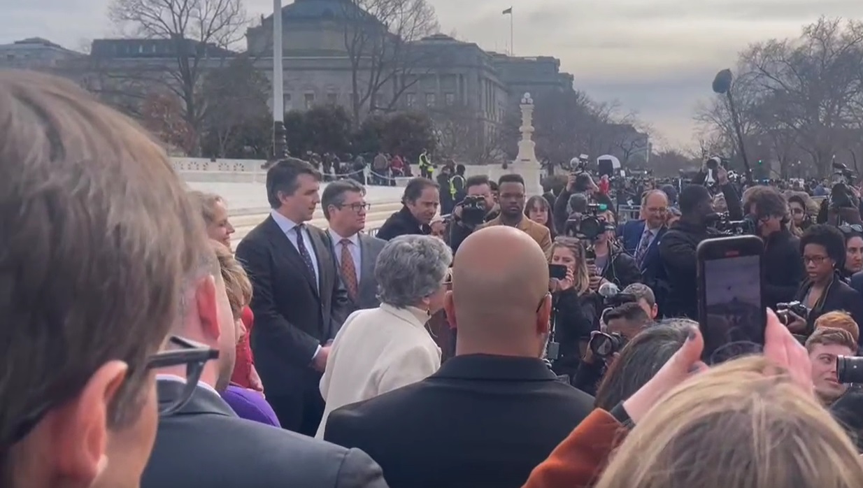 SCOTUS dispatch: outside the Supreme Court after the Trump v. Anderson oral arguments