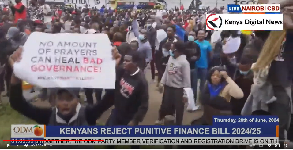 Kenya dispatch: violent police crackdown on anti-Finance Bill protesters prompts outrage