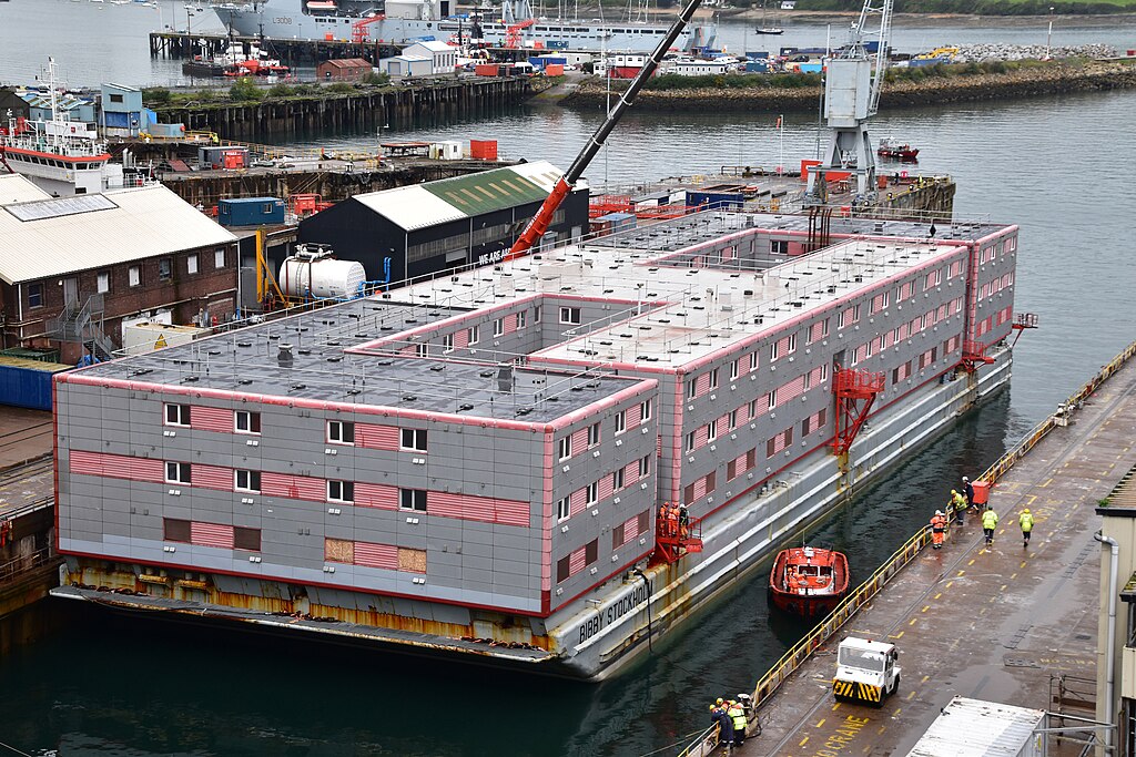 UK ends Bibby Stockholm Barge contract housing for asylum seekers