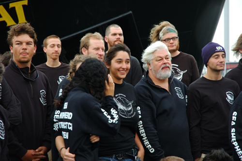 Danish police arrest prominent anti-whaling activist